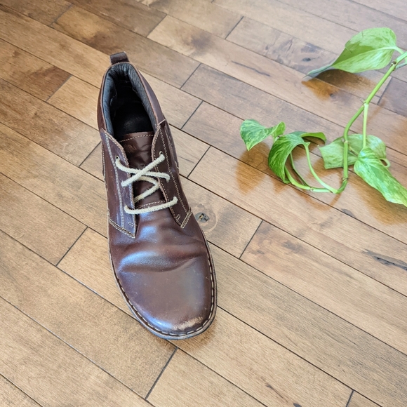 Pikolinos Mens Brown Leather Chukka Boots Chile Lace-Up Ankle - Picture 4 of 14